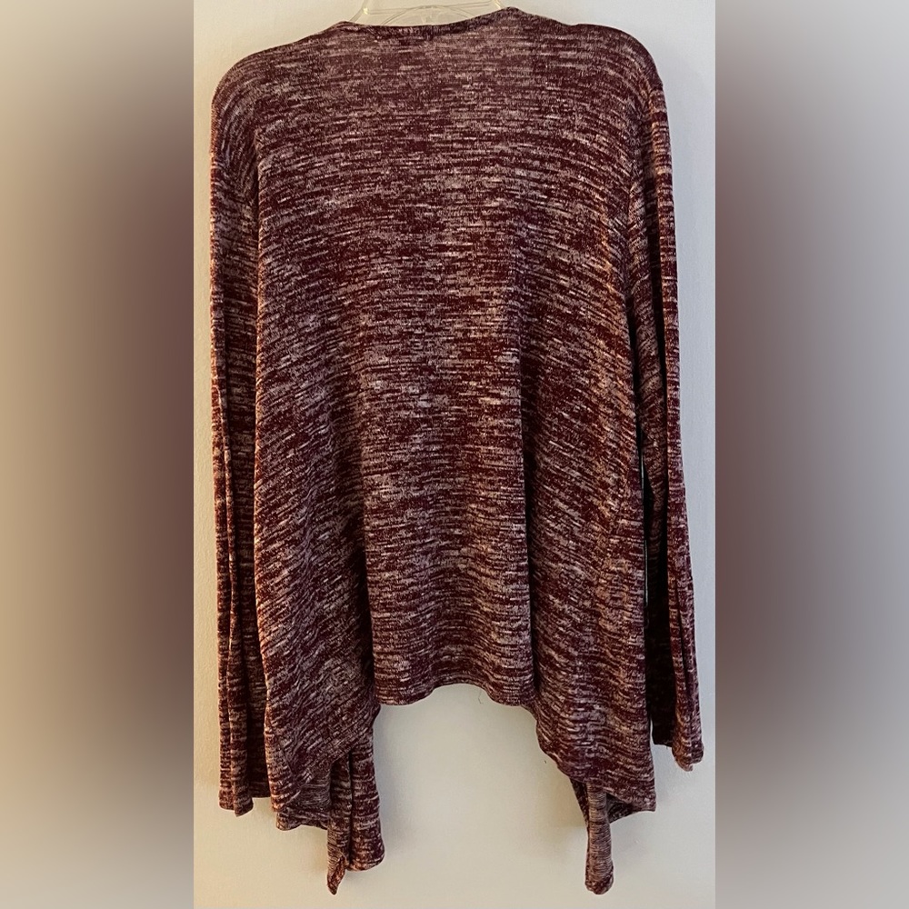Maroon cardigan
